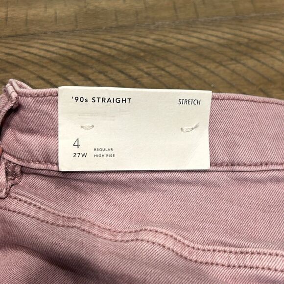 NWT American Eagle 90s straight  jeans size 4 - Picture 3 of 10